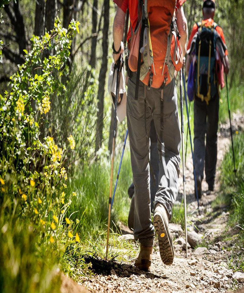 Randonnée en sentier balisés en lozère Camping chanac, Village de gîtes à chanac( location de vacances)